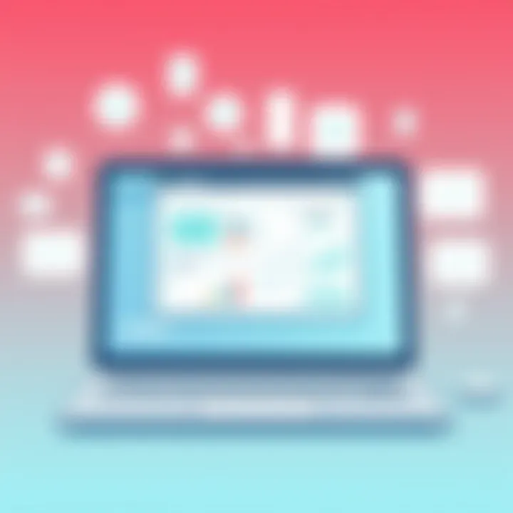 Digital Learning Platform Interface An overview of a digital learning platform interface