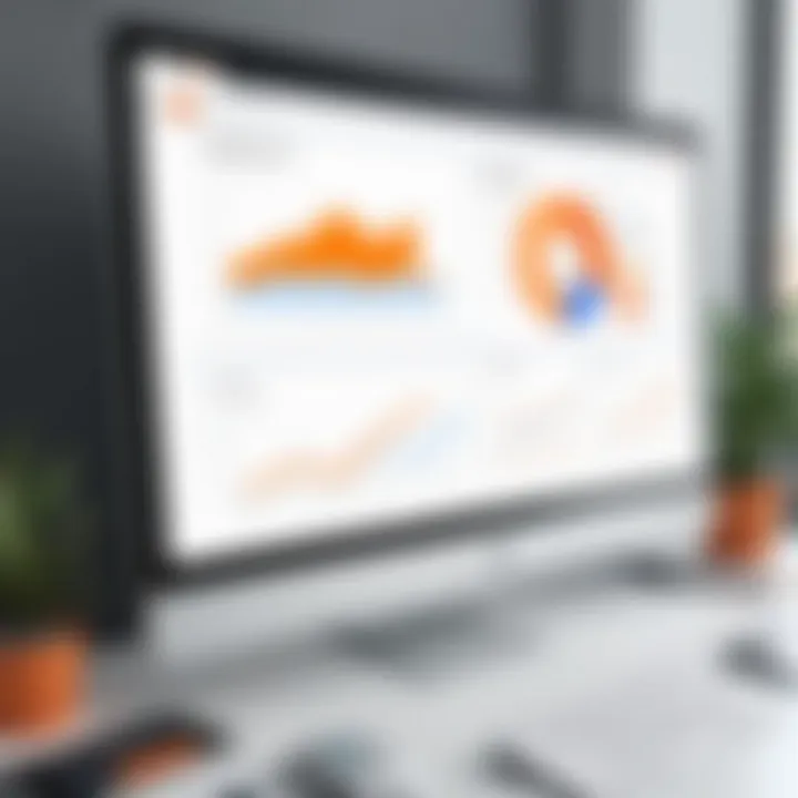 Visual representation of competitive analysis tools in HubSpot