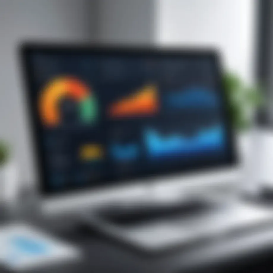 Visual representation of Maropost Marketing Cloud dashboard