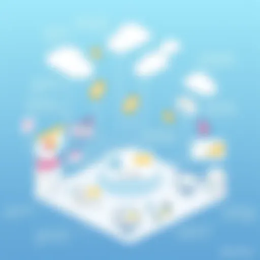 A visual representation of B2B eCommerce SaaS architecture