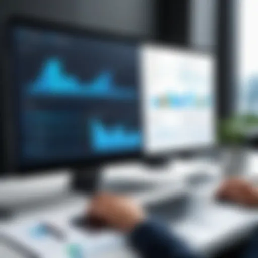 A detailed dashboard showcasing project management features.