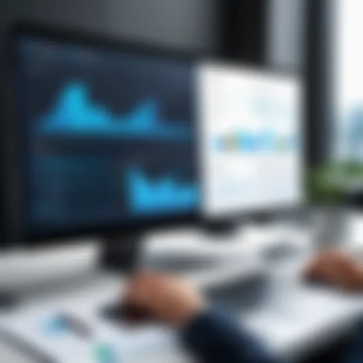 A detailed dashboard showcasing project management features.