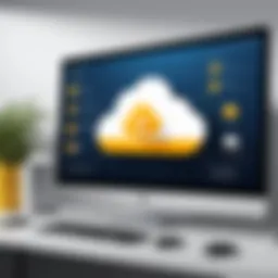 Norton PC Cloud Backup interface showcasing its features