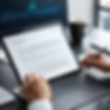 Legal Considerations for Electronic Signatures A legal document highlighting compliance in electronic signatures