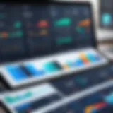 Dynamic dashboard showcasing real estate metrics