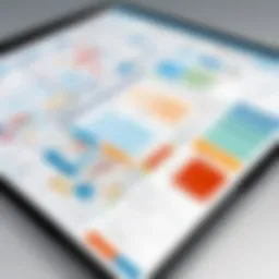 A computer screen displaying the PlanningWiz Floor Planner interface