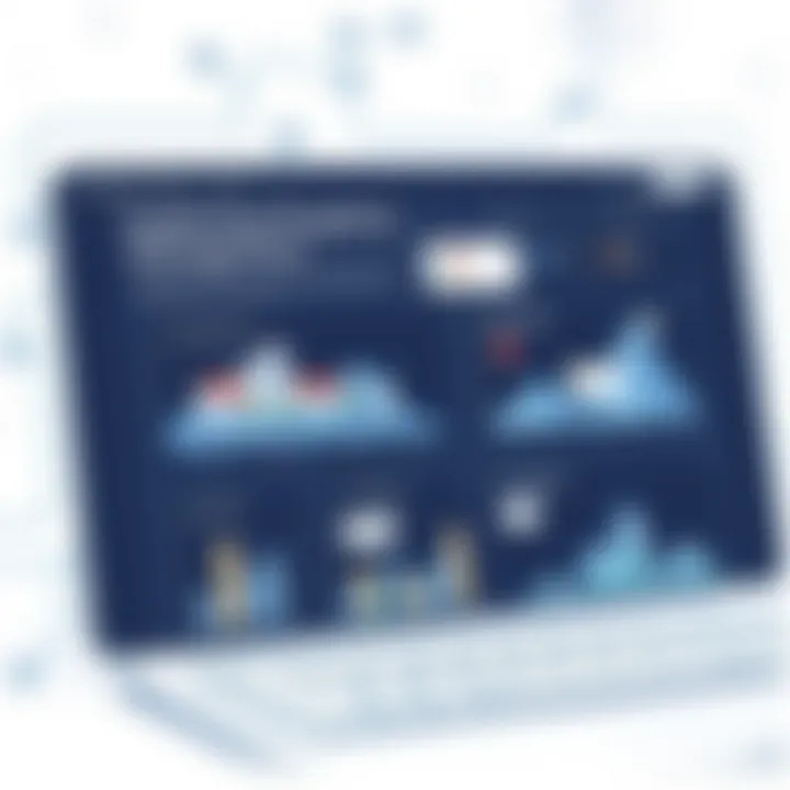 Dashboard showcasing property management features