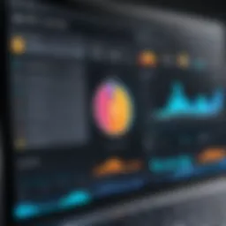 Dashboard showcasing Quelea Software features