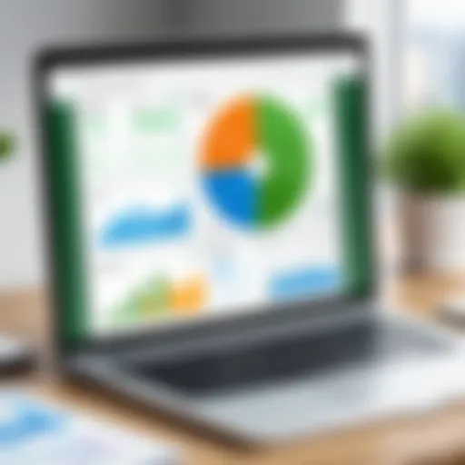 Interface showcasing QuickBooks dashboard