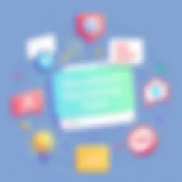 Visual representation of diverse recruitment marketing tools.