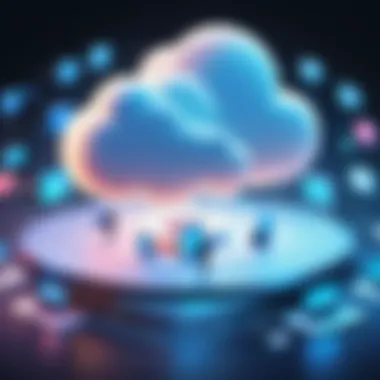 Security Measures in Cloud Asset Management Illustration of security protocols in cloud-based asset management