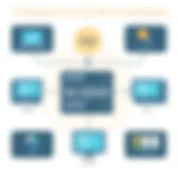 Diagram illustrating fax server architecture