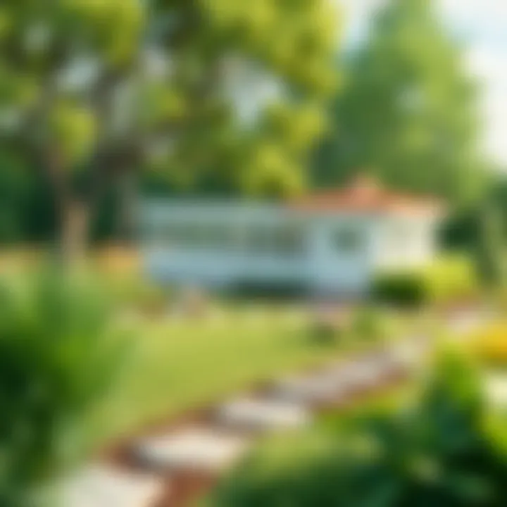 Overview of SmartDraw landscape design interface