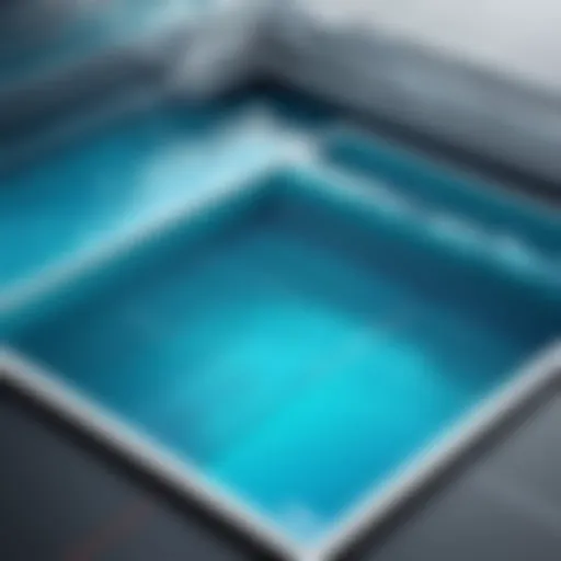 Visual representation of swimlane pricing structure