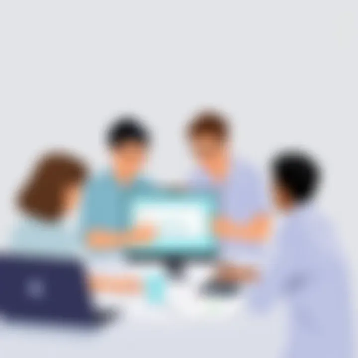 Collaboration on Implementation Strategy Team collaborating on the implementation strategy for the tracking system