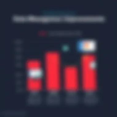 Data Management Improvements Chart showcasing data management improvements through HRIS