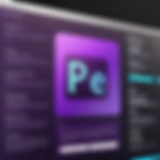 Overview of Adobe Premiere Pro subscription options with icons