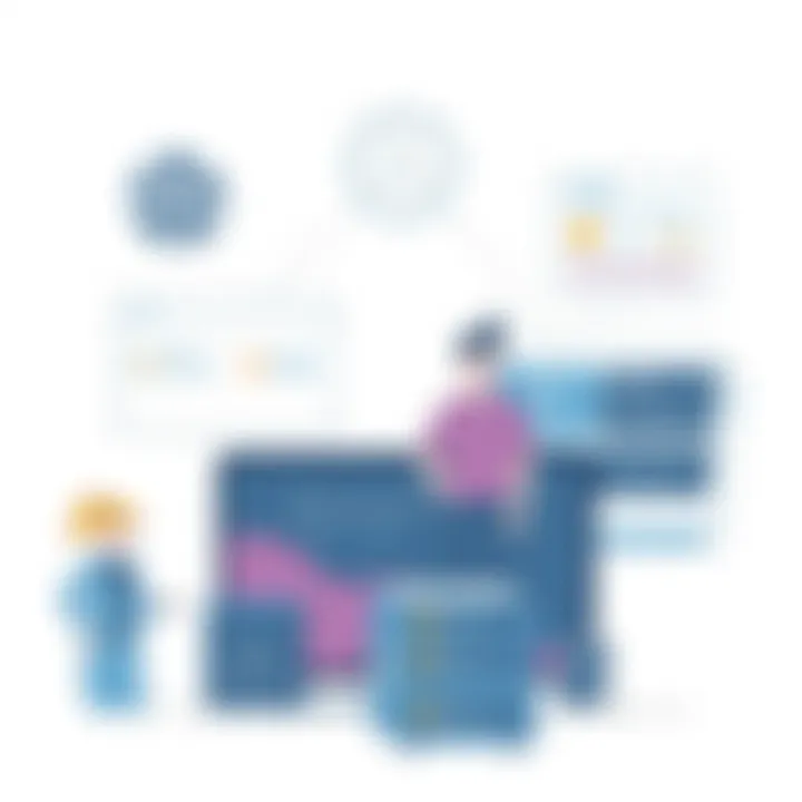 Illustration of Asana's features enhancing productivity