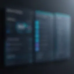 Visual representation of a booking engine interface.