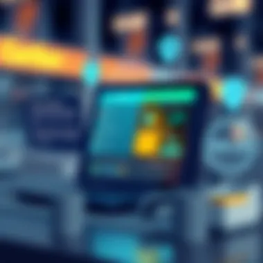 A visual representation of the benefits of card clock-in systems