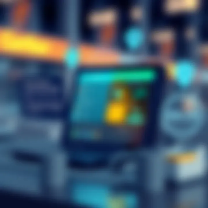 A visual representation of the benefits of card clock-in systems