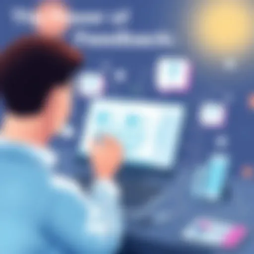 A conceptual illustration representing customer feedback