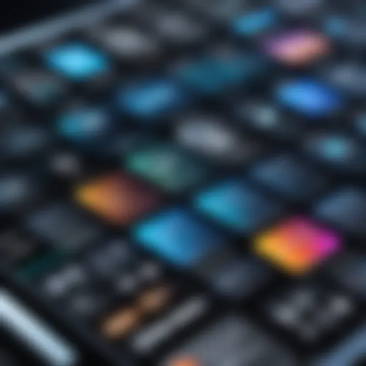 Diverse types of fabrication software categorized visually