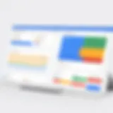 Dashboard overview of Google Merchant Center