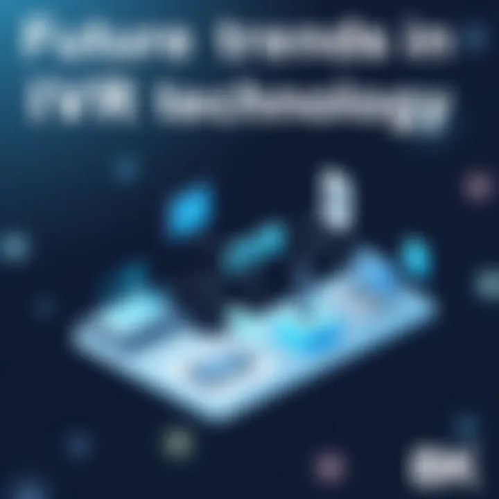 Diagram showcasing future trends in IVR technology