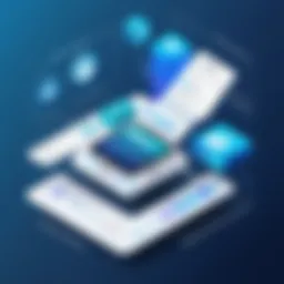 Diagram illustrating IVR workflow components