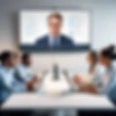 Graphic representation of challenges faced in video conferencing