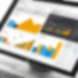 Visual representation of Power BI dashboard showcasing analytics