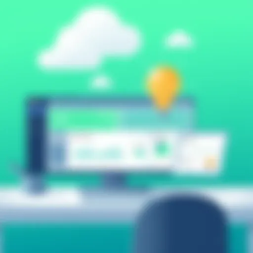 User-Friendly Interface of Sage Business Cloud X3 A visual representation of Sage Business Cloud X3 dashboard showcasing its user-friendly interface