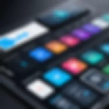 Visual representation of various types of workflow trackers