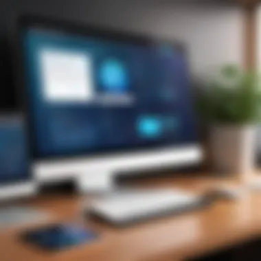 Dynamic Interface of a WYSIWYG Website Builder Dynamic interface of a WYSIWYG website builder
