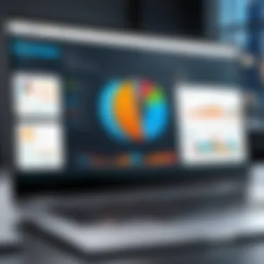 Visual representation of an incident report tracker dashboard showcasing data analytics.