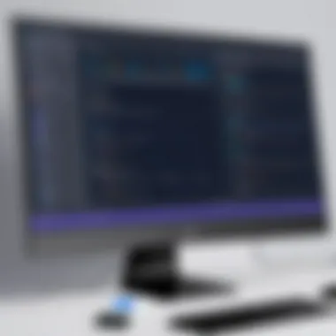 Integrated User Interface Screenshot of integrated interface between Visual Studio and Jira