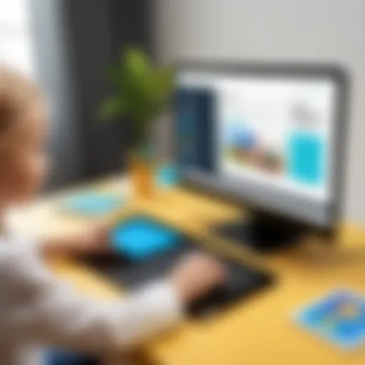 Wonderschool platform interface showcasing educational features