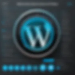 An overview of WordPress dashboard highlighting key features