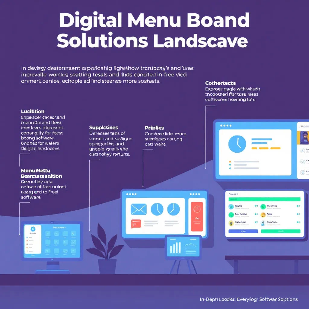 In-Depth Look at Free Menu Board Software Options