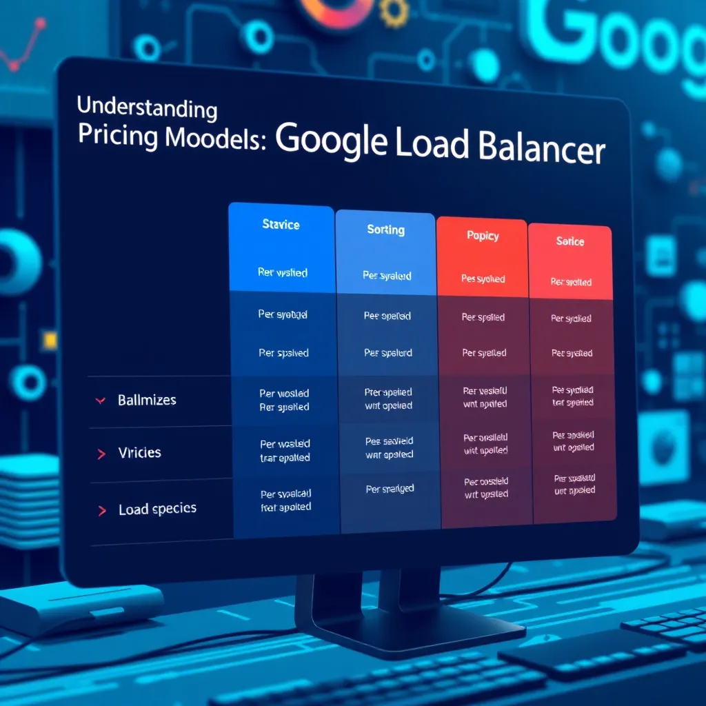Understanding Google Load Balancer Pricing Models